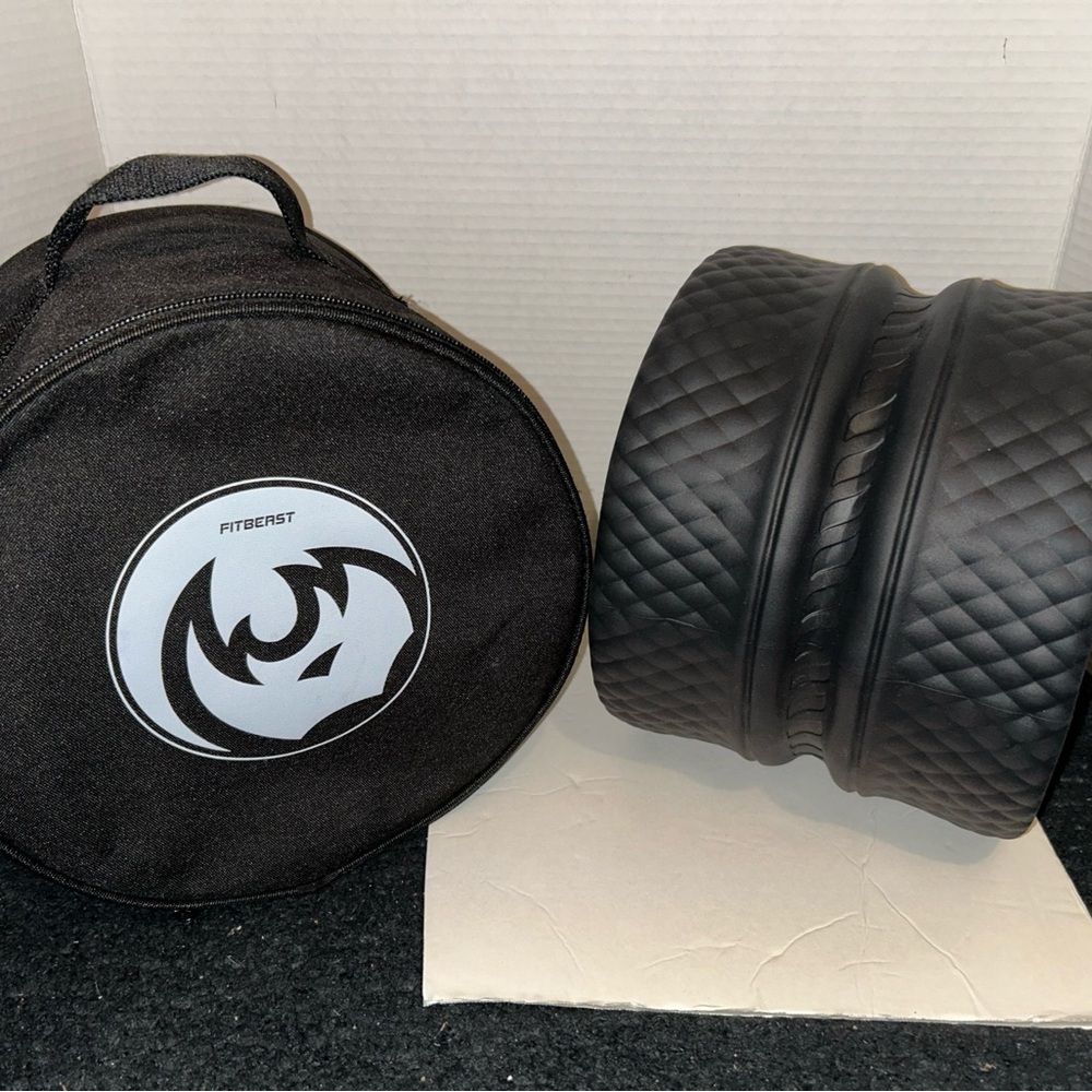 FitBeast Back Roller - 9" Blue